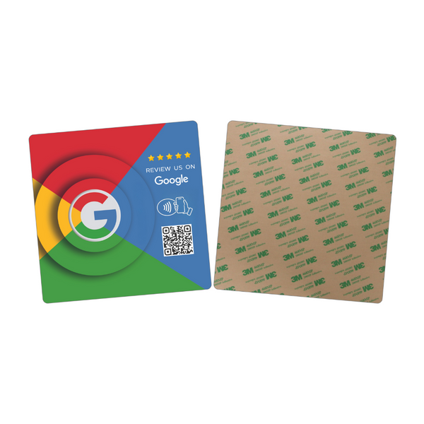 Google Review Stickers (2-Pack)