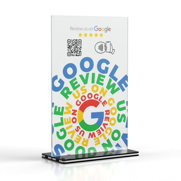 Double-Sided Google Review Signs